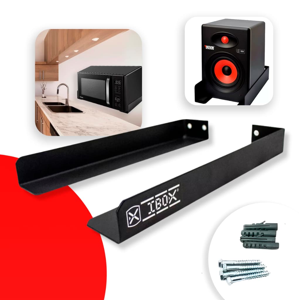 Suporte P/microondas/Forno/impressora/Bebedouro/Caixa De Som Etc; Preto ou Branco