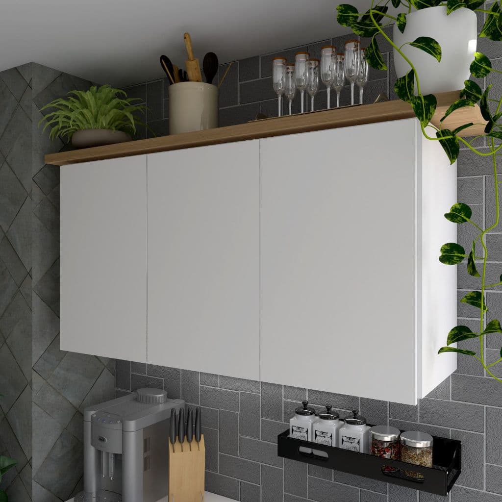 Armário Multiuso De Parede Aéreo Cores