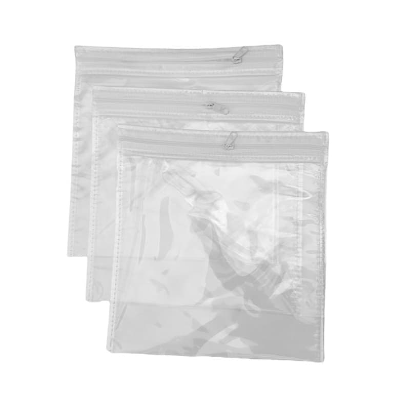 Kits Embalagem Para Biquíni 20 x 20 Com Zíper Saquinho  Nécessaire Multiuso