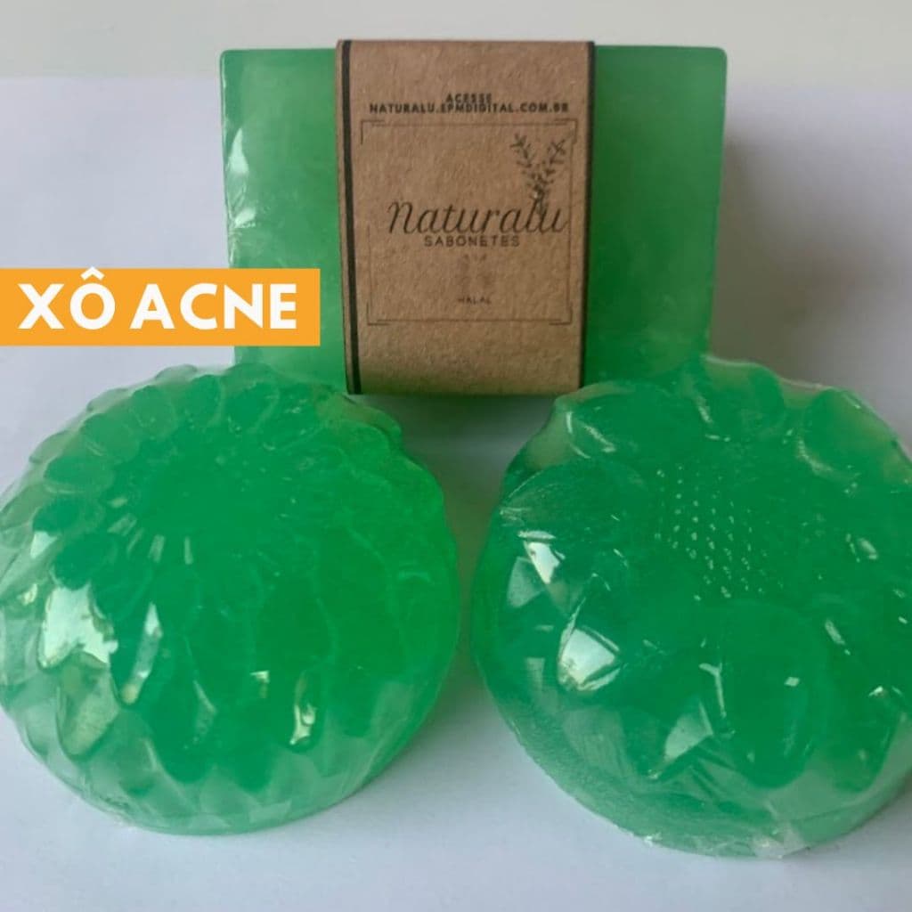 Sabonete de Babosa (Aloe Vera) - Rosto reduz (Acne, Espinha, Manchas, Hidrata, Esfolia, Melasma)