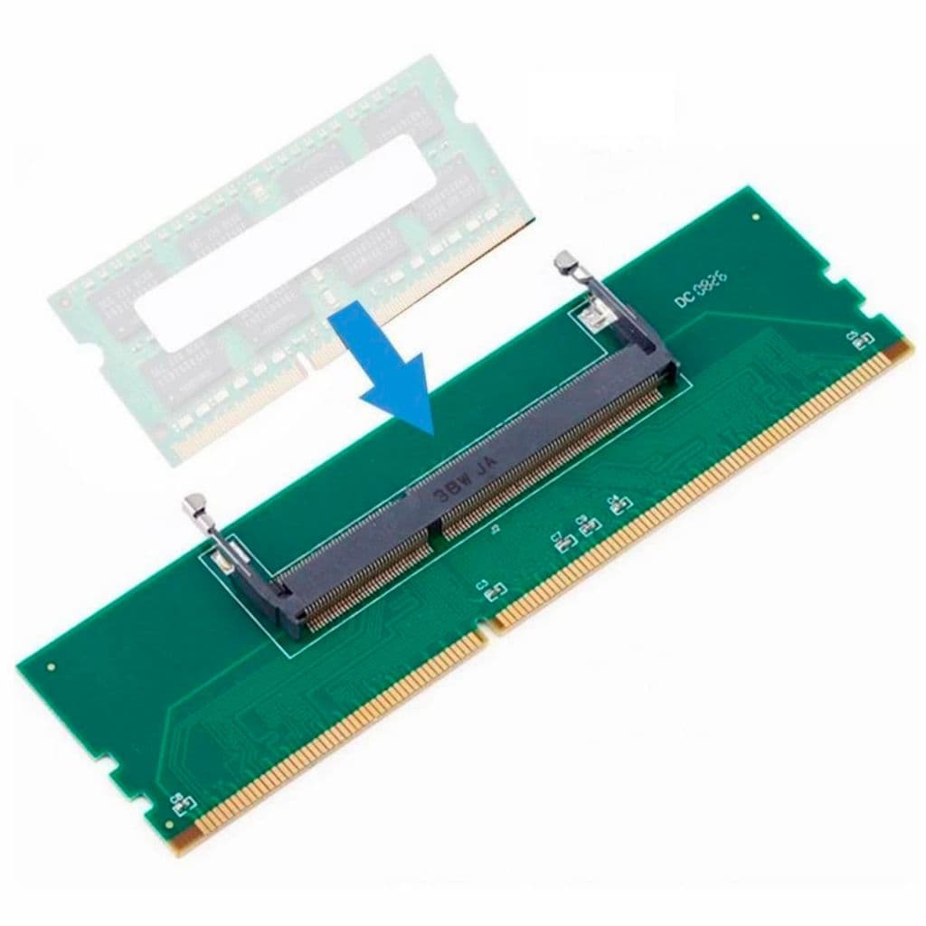 Adaptador de Memória Ram DDR3 Notebook Para PC Computador
