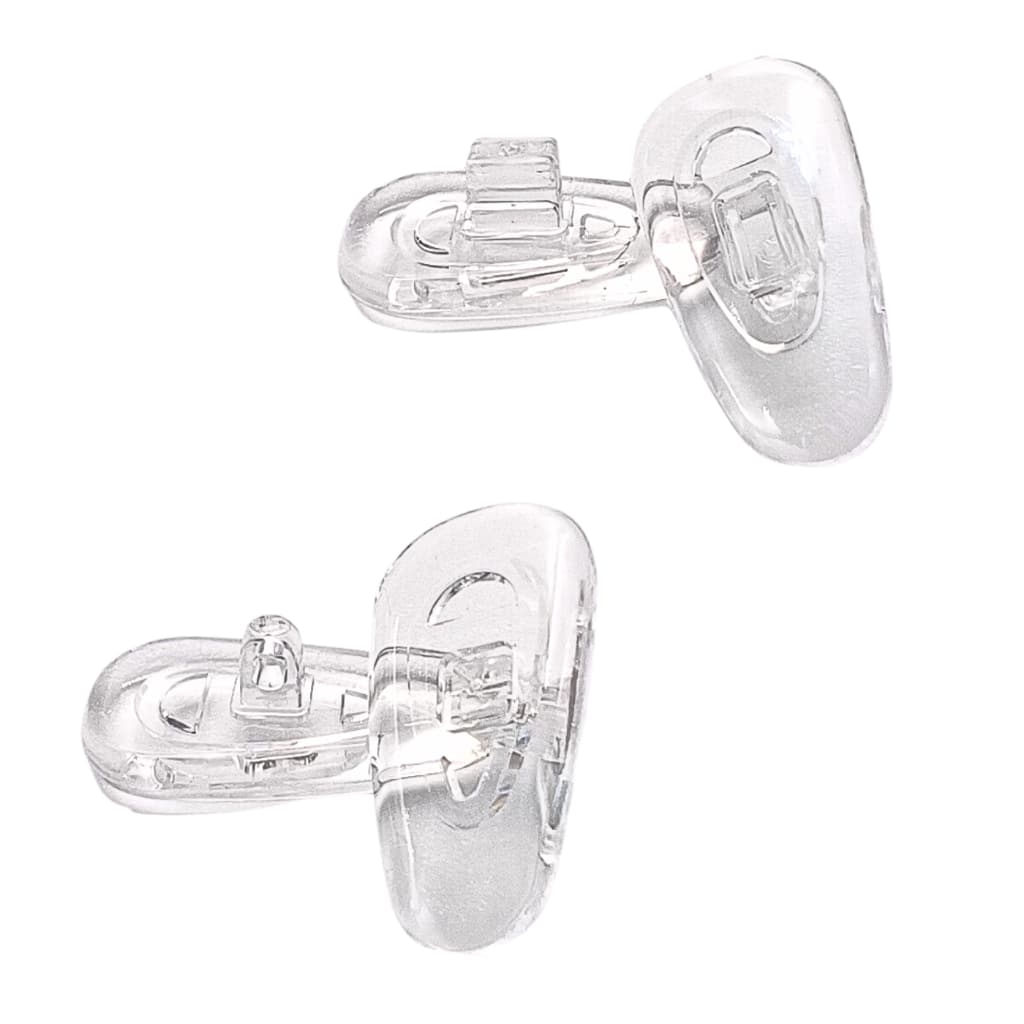 100 Plaquetas de Silicone Para óculos- Plaqueta Reposição Para Óculos de Grau