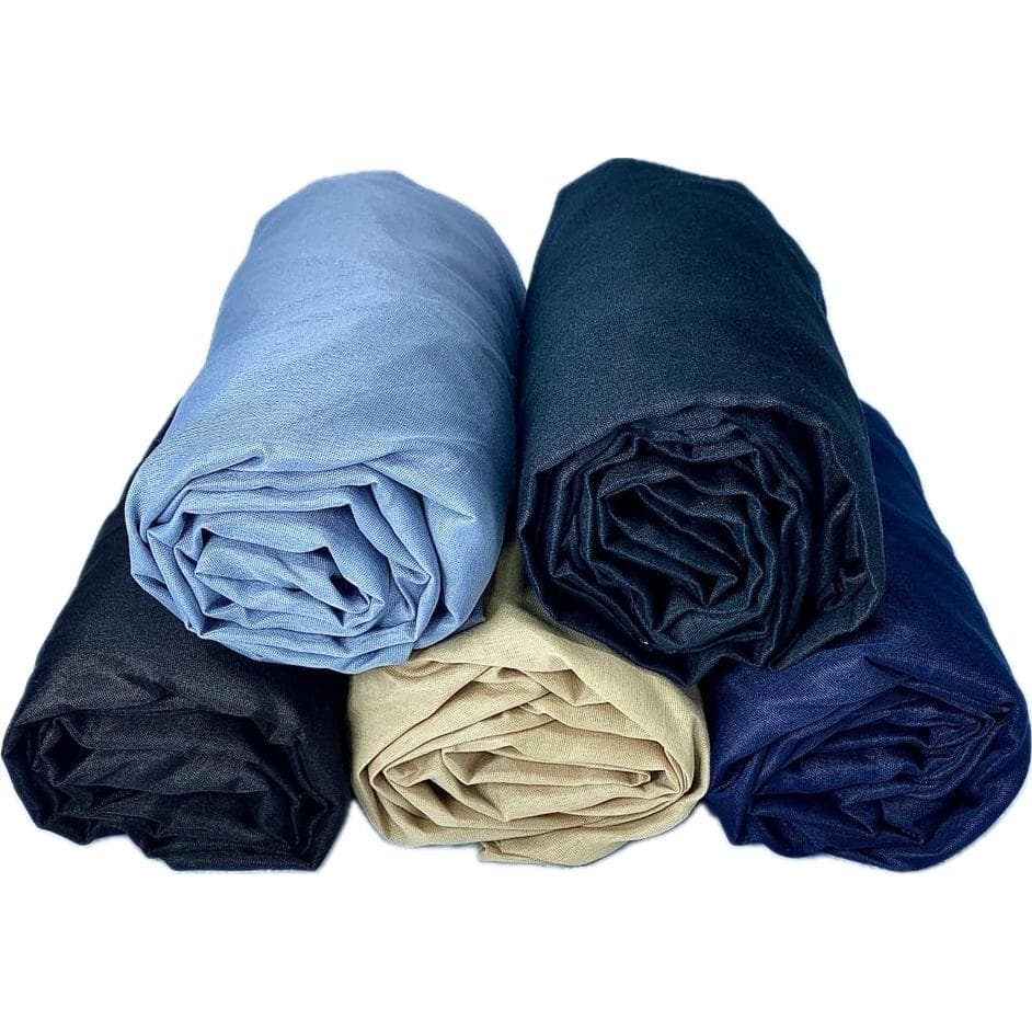 Kit 3 Lençóis Casal ou Solteiro Com Elástico 170 Fios 100% Poliéster Sortidos