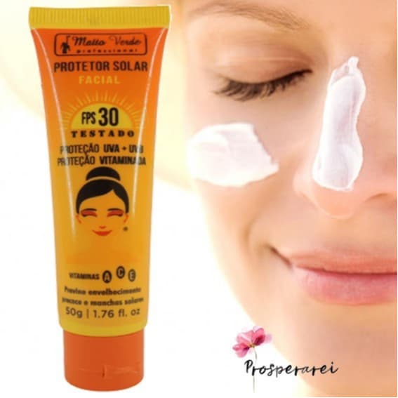 Matto Verde - Protetor Solar Facial fps 30 Vitamina E