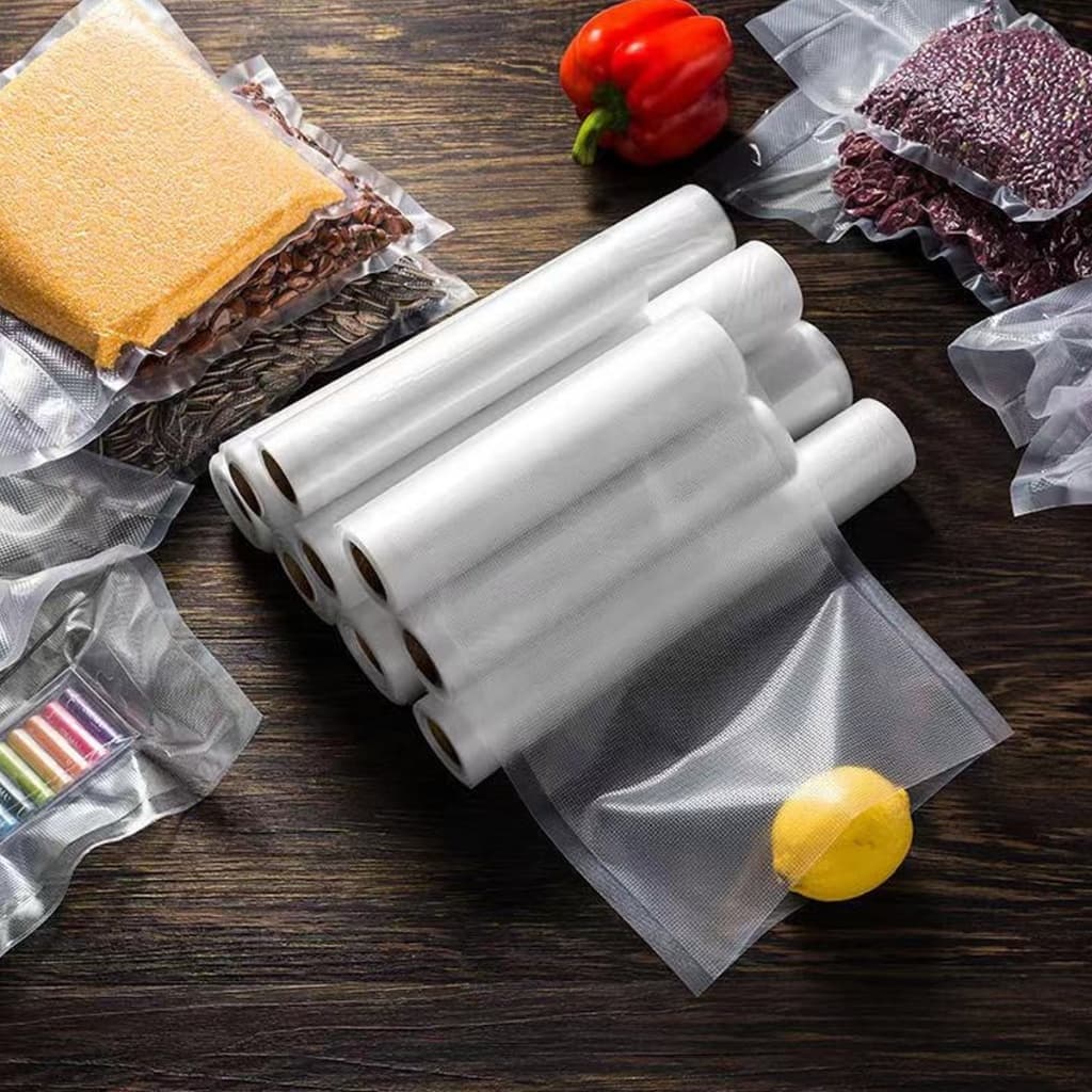 Rolo bobina a vácuo embalagem com ranhuras gofrada para Seladora a Vácuo