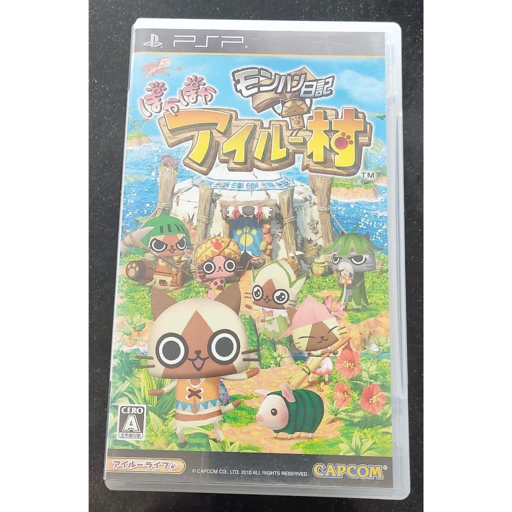 Jogo Monhun Nikki: Poka Poka Ailu Mura - Japonês - Playstation PSP - Mídia física original