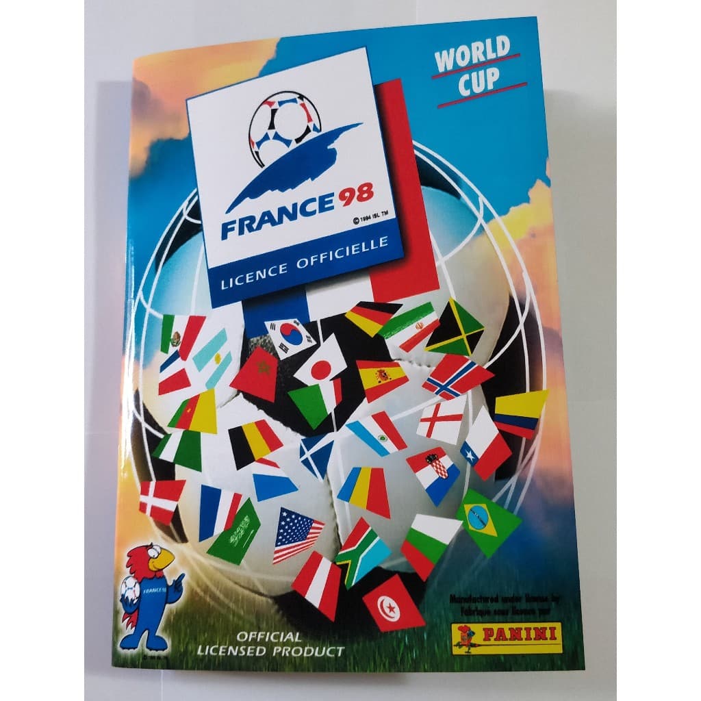 Álbum Da Copa Do Mundo 1998