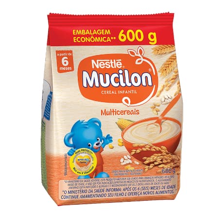 Mucilon Multicereais pacote 600g