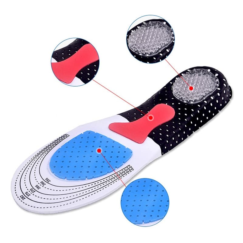 Palmilha Anti Impacto Ortopédica Insoles Health Esportes De Impacto