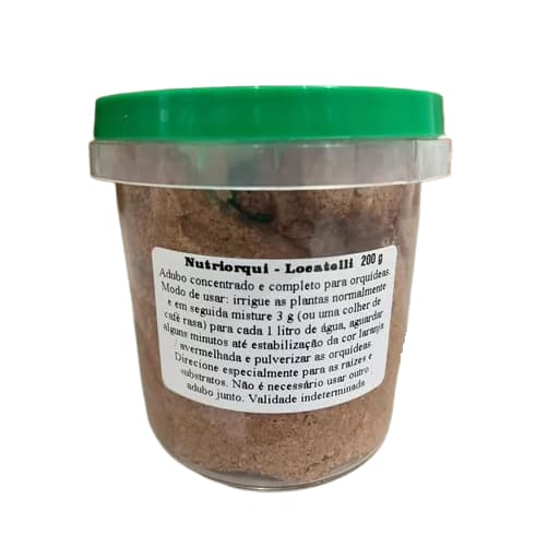 Adubo Nutriorqui -locatelli Orquídeas 200g