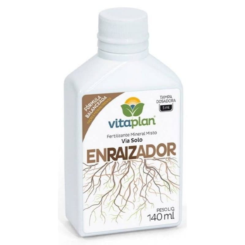 Fertilizante Adubo Enraizador Para Plantas Concentrado 140ml Vitaplan