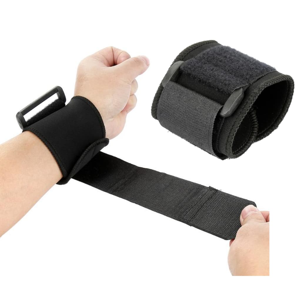 Munhequeira De Neoprene Ajustável Para Proteção De Pulso e Punho Ótimo para pratica de Esportes