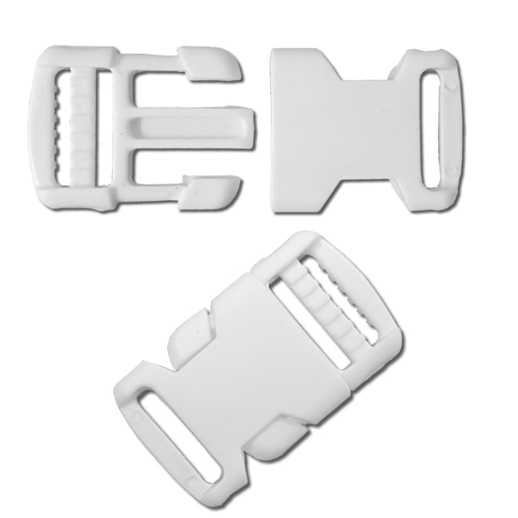 Fecho Engate 20mm Para Bolsas Mochilas Coleiras Kit 04 Unidades