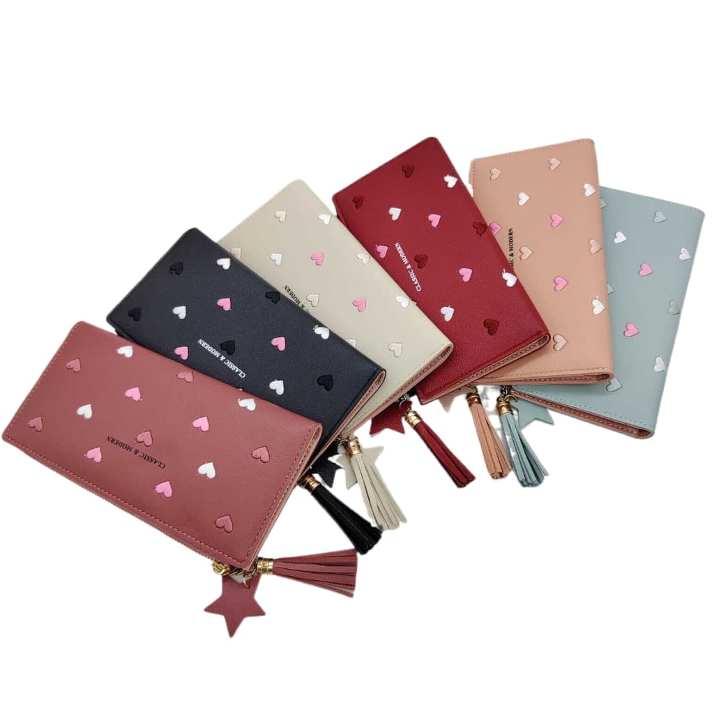 Carteira 4 em 1 Feminina Corino Porta Cartões, Notas, Identidades, Moedas 7446