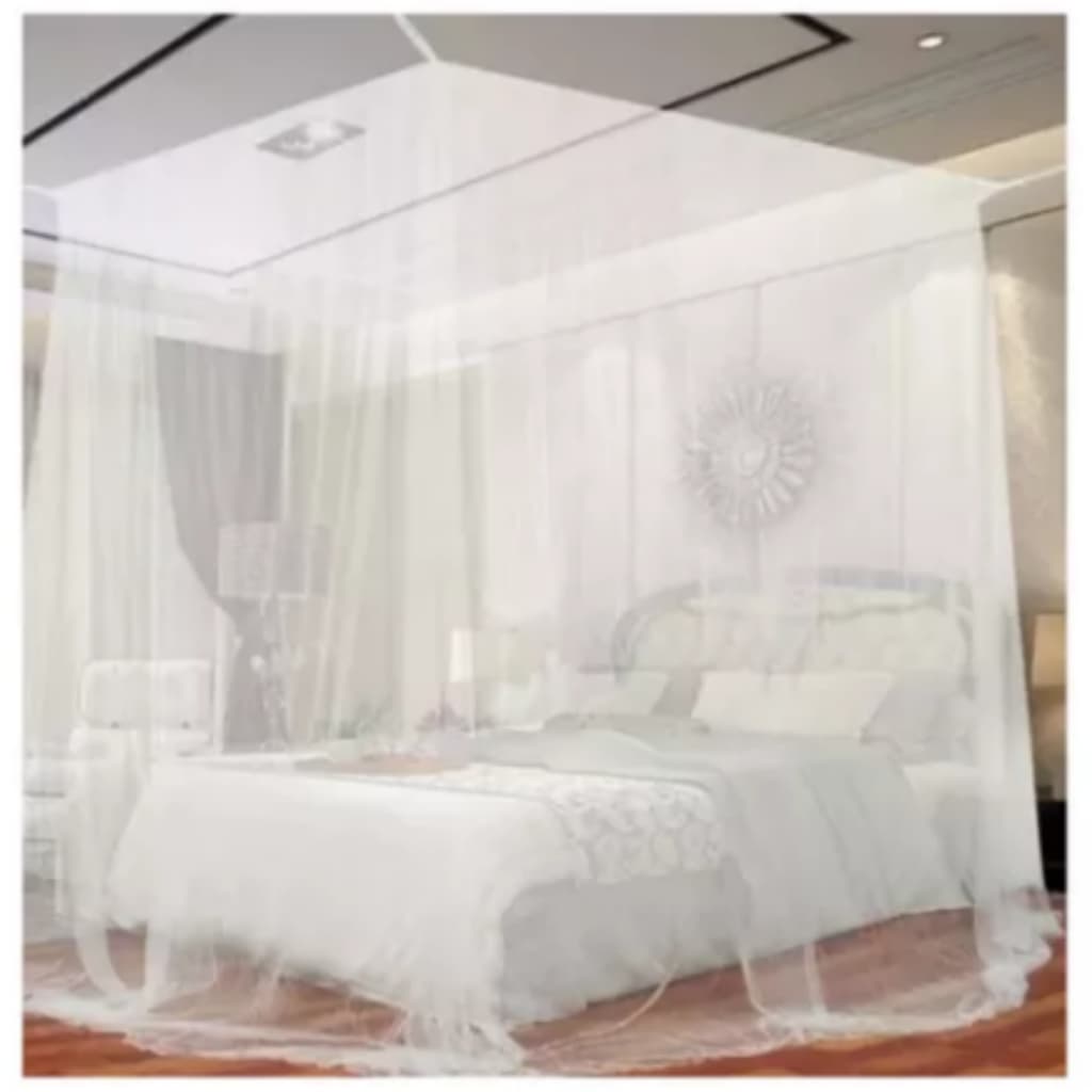 Mosquiteiro De Teto Para Cama De Casal Queen Super King Novo