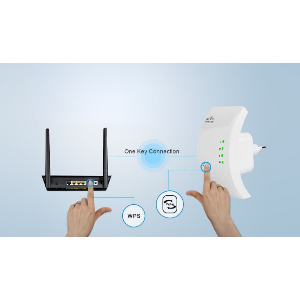Repetidor Amplificador Extensor De Sinal do Wifi 300/mbps Ultra Rápido de Tomada