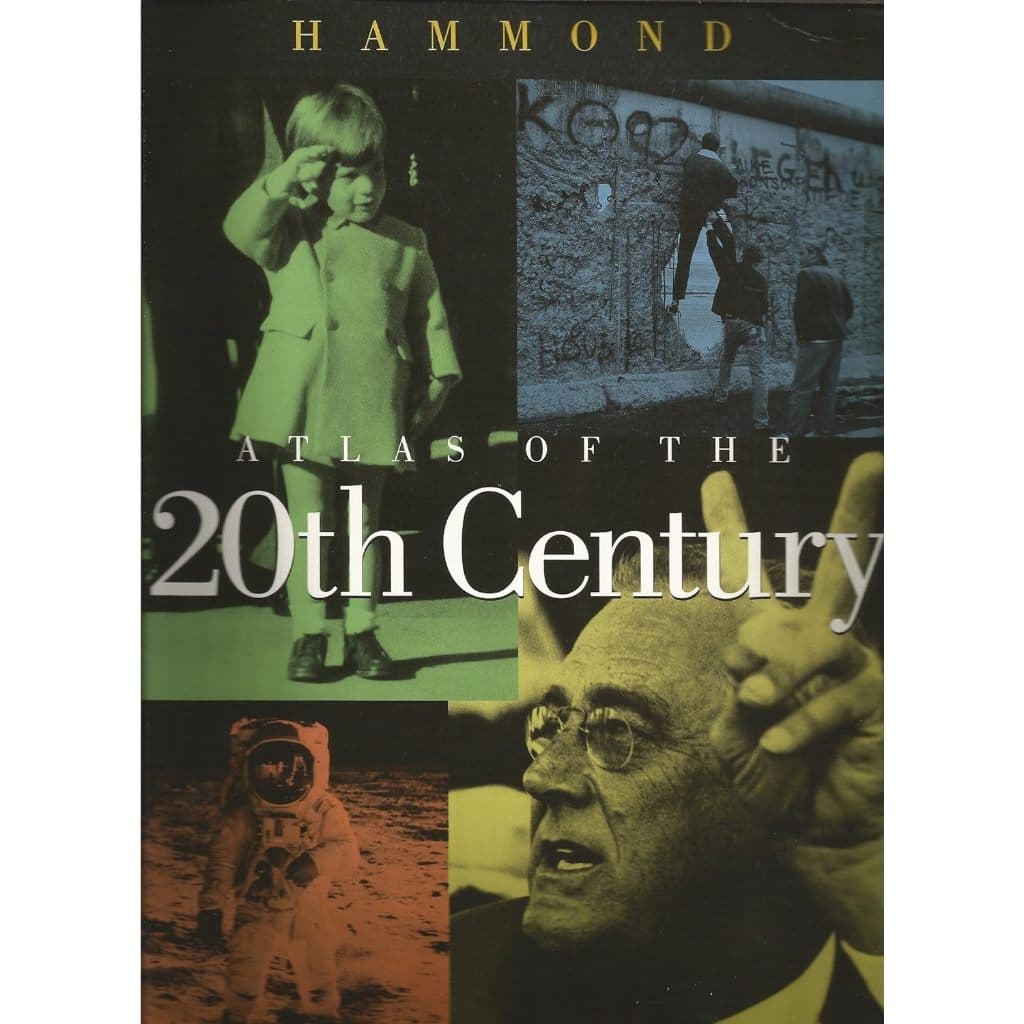 Livro Hammond Atlas of the 20th Century