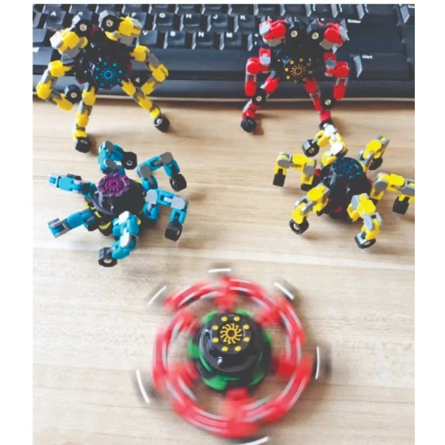 Spinner Transformer Robô - Divertido Anti-stress