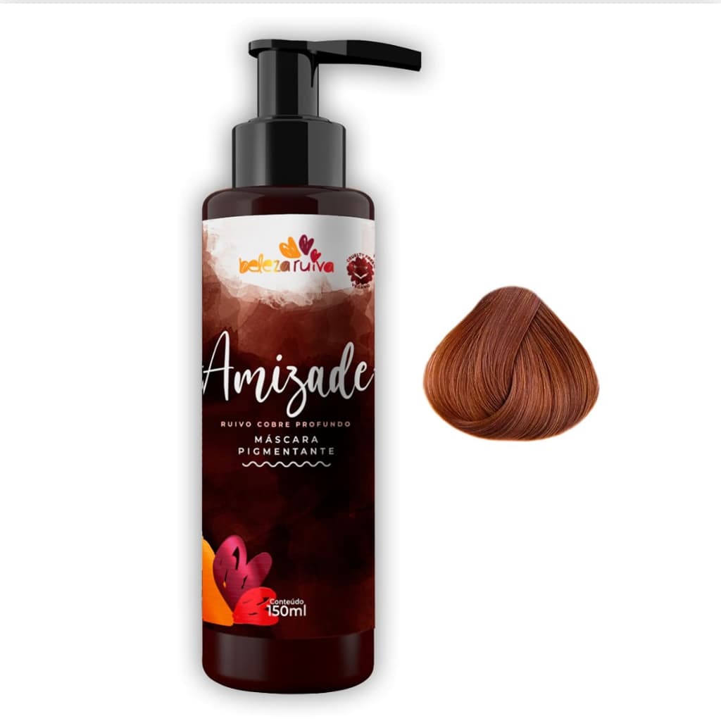 Beleza Ruiva Tonalizante Amizade Ruivo Cobre Profundo - 150ml