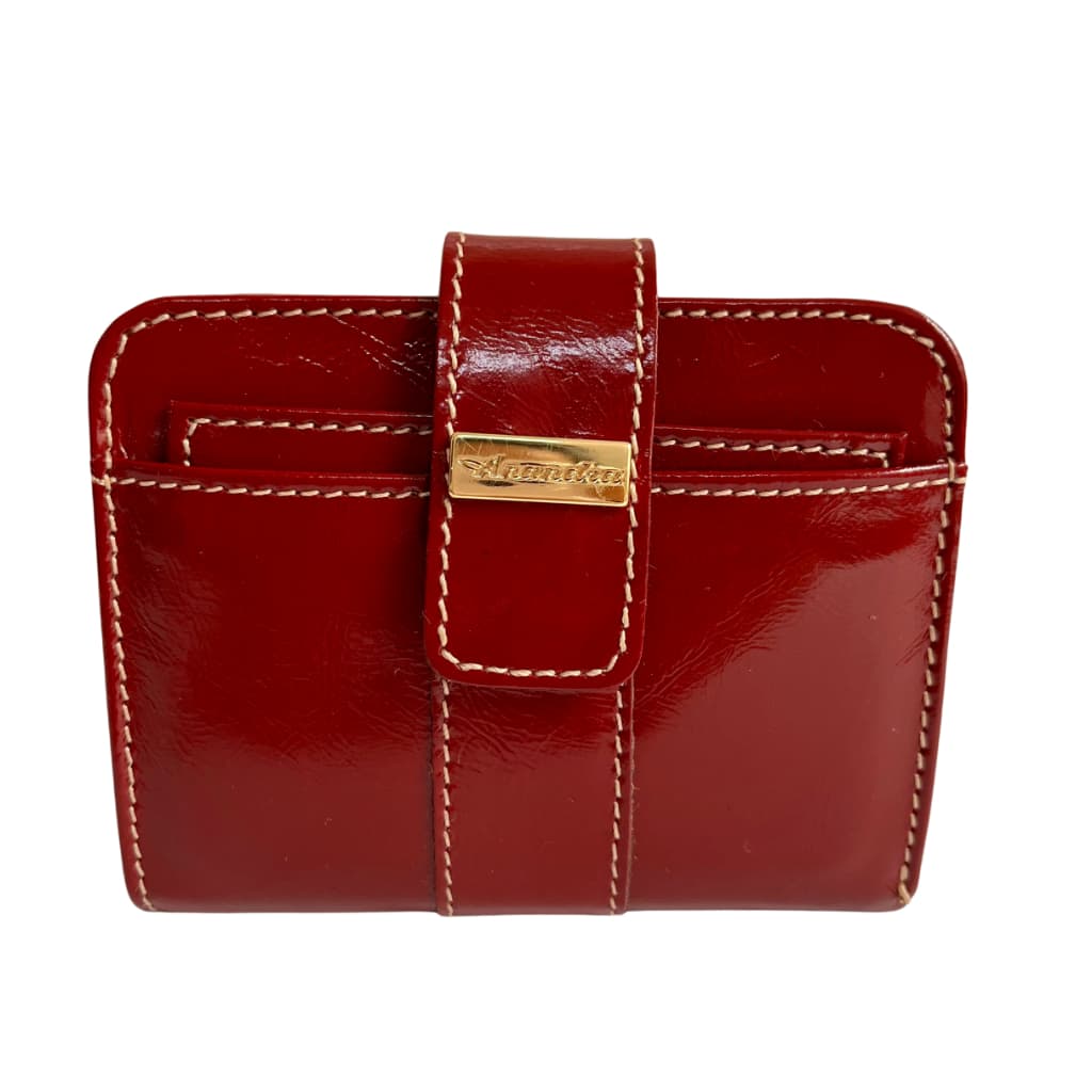 Carteira Feminina Anandra Couro Legitimo Tamanho Média Modelo Flavia