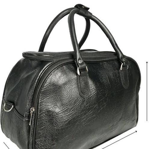 Mala Bolsa De Mão Extra Grande De Viagem Couro Ecológico Promoção