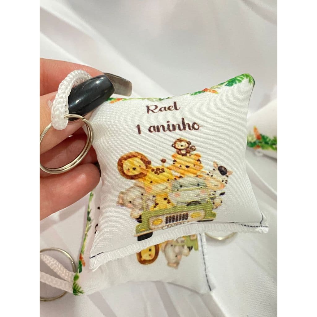 Kit 50 chaveiros almochaveiros arte frente e verso