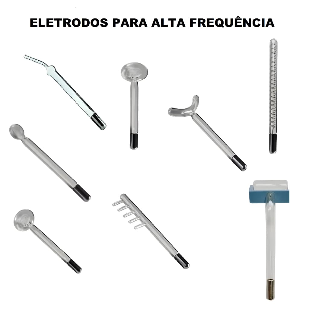 Eletrodos De Vidro Universal Para Aparelho De Alta Frequência