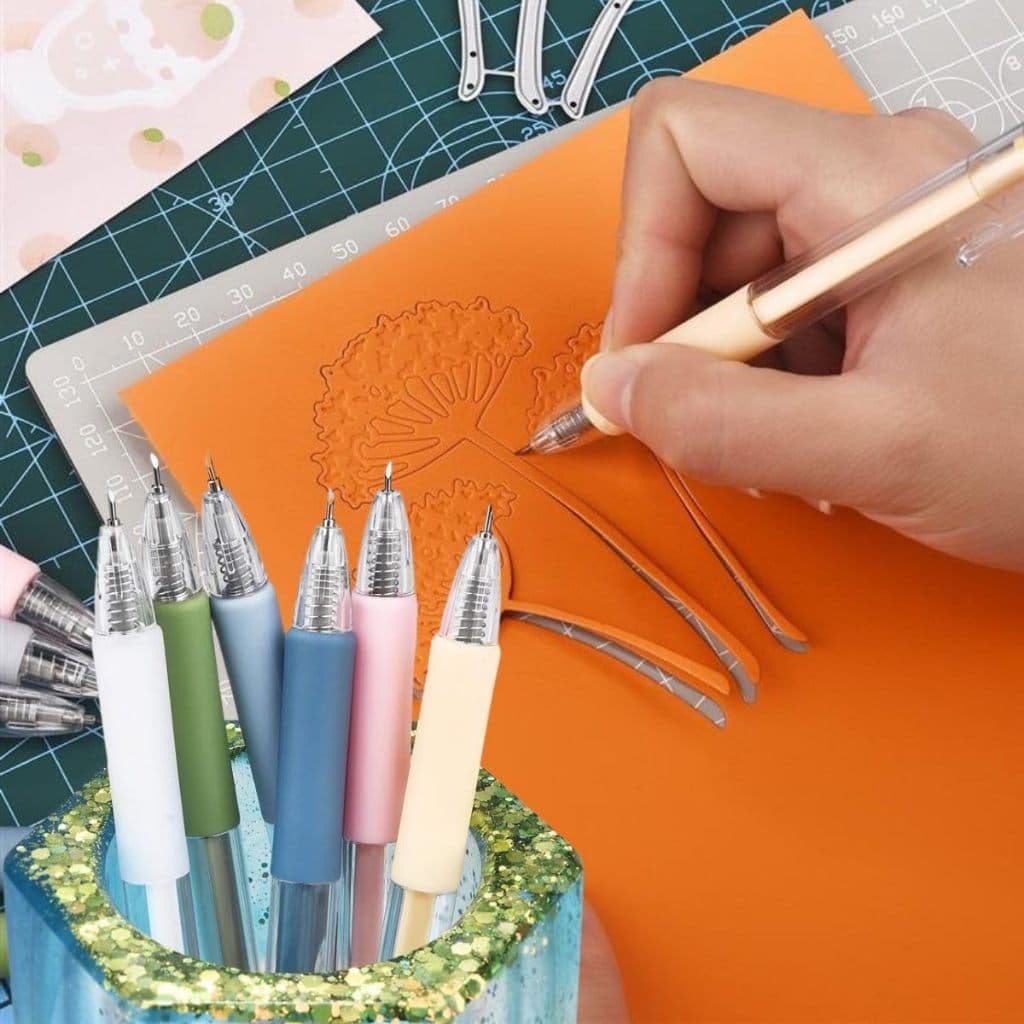 Caneta Estilete de Precisão ferramenta de corte Artesanato Lâmina Fina para papel - 1 unidade