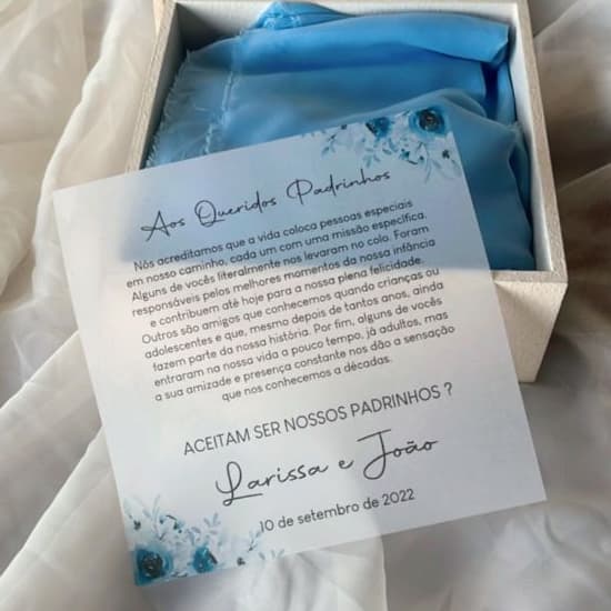 Convite vegetal para tampa da caixa de padrinhos para casamento, pajem, daminha entre outros - vários tamanhos