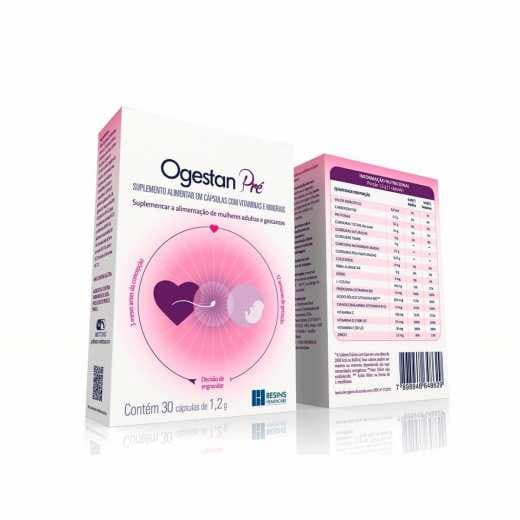Suplemento Vitamínico Ogestan Pré