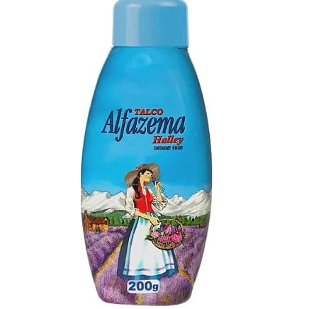 Talco perfumado Alfazema Halley 200g