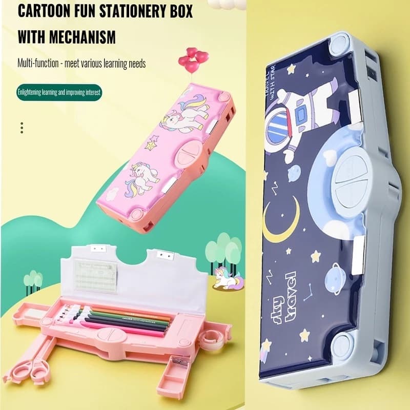 Estojo multifuncional de lápis de caneta