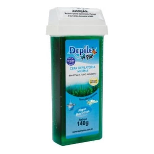 Cera Depilatória Hidrossolúvel Depile Plus Roll-on 140g