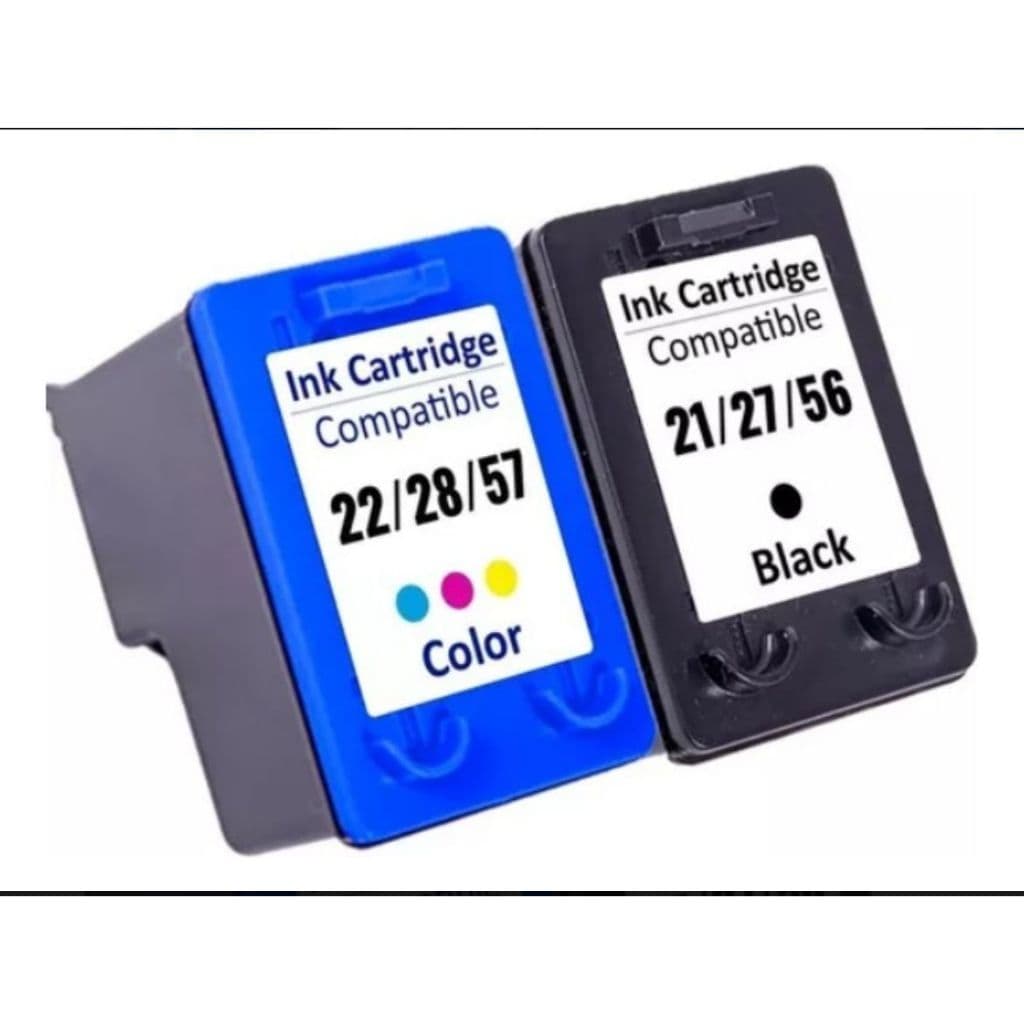 kit  de cartuchos 21/22 sendo 1 colorido +1 preto