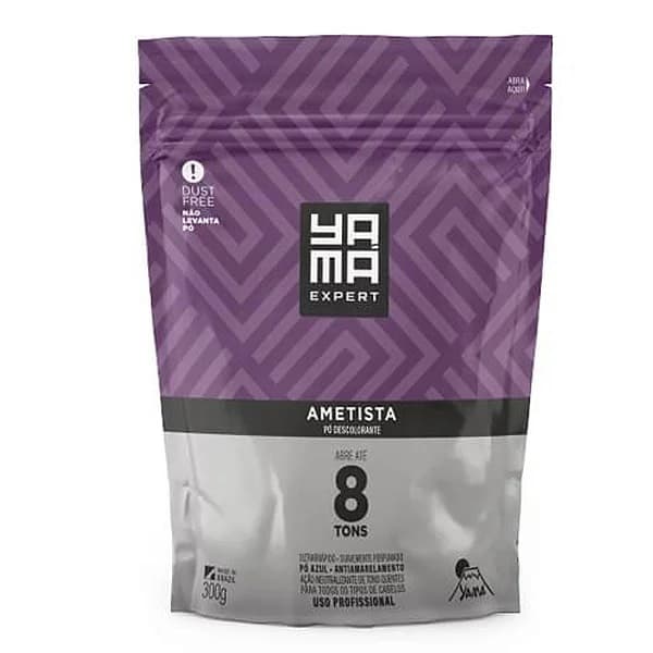 Pó Descolorante Yamá Ametista Refil 300g