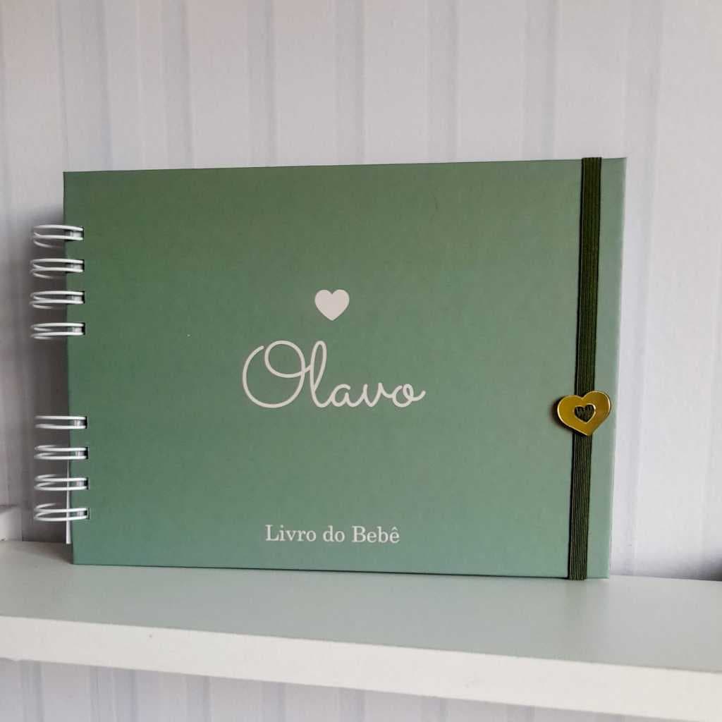 Livro do Bebê Minimalista TAMANHO A5