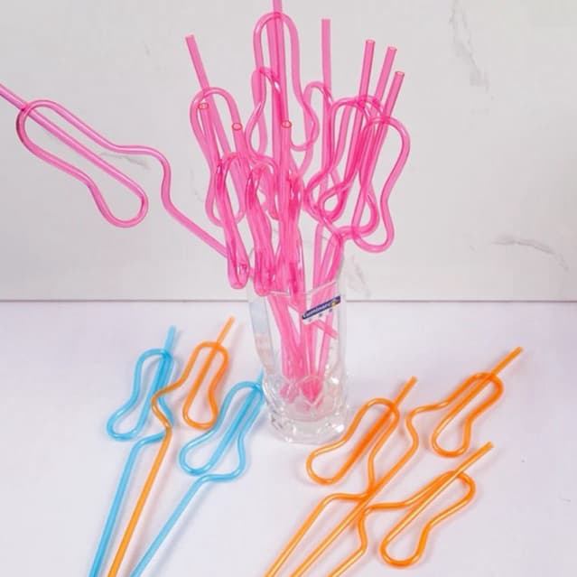 canudos despedida de solteiro pintos neon fofos