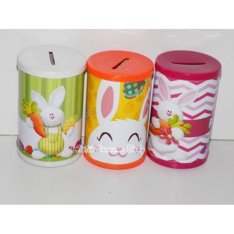 30 cofrinhos personalizados Feliz Páscoa