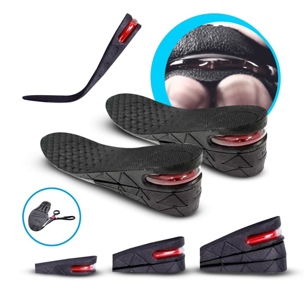 Palmilha de Altura Aumenta até 7 cm com 3 Níveis 3/5/7