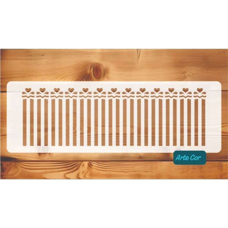 Estencil listras 30 x 10 cm / n. 239