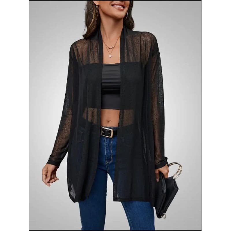 Kimono feminino em tule Star Wars