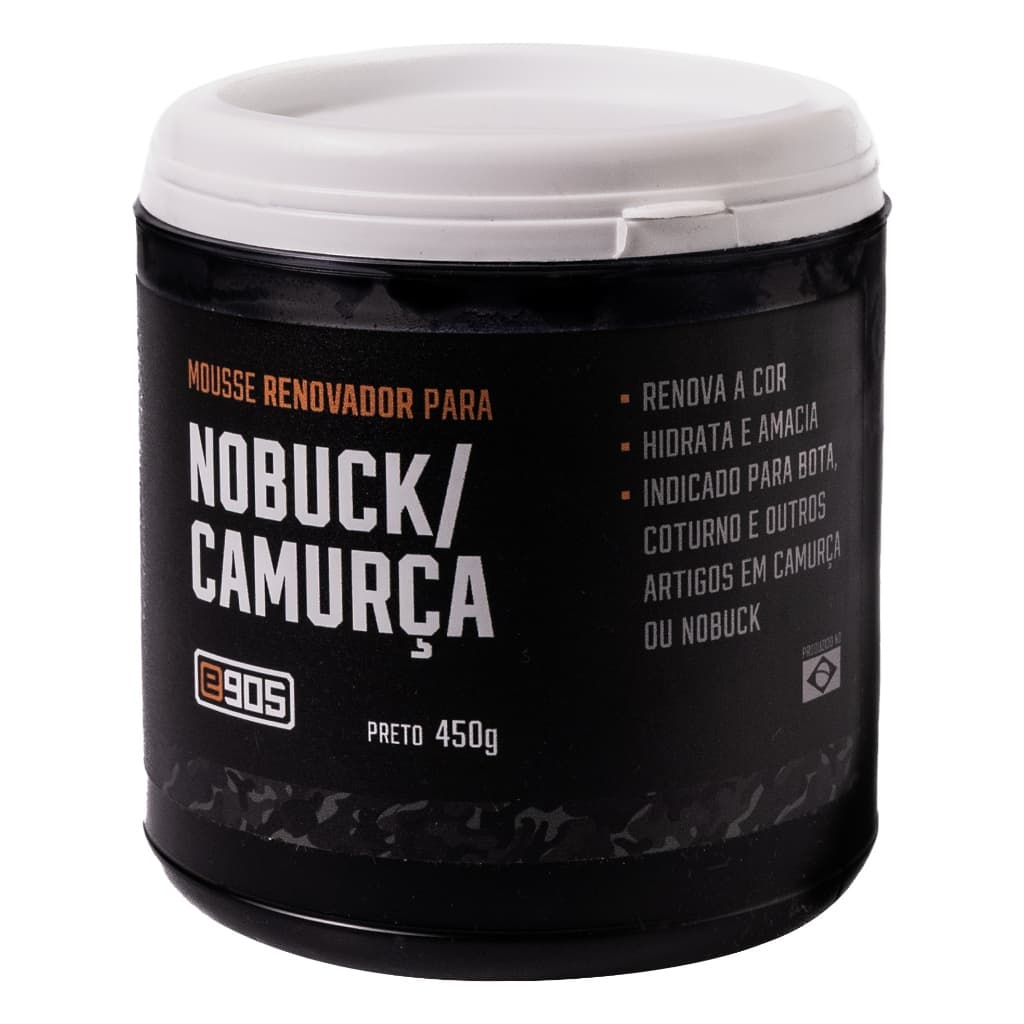 Creme Renovador Para Tenis ou Bota em Camurça / Nobuck 450g E905