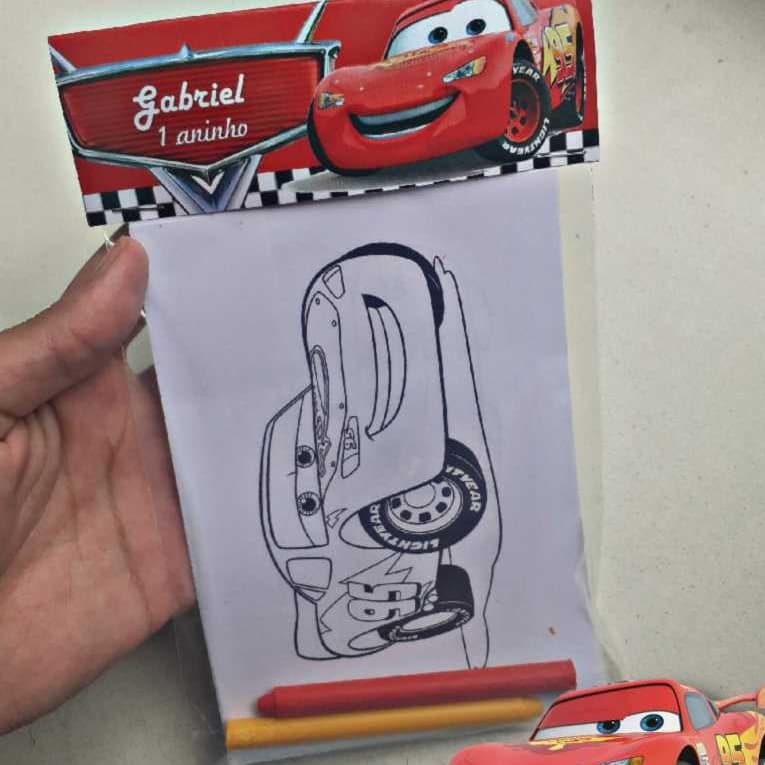 KIT PERSONALIZADAS COLORIR ANIVERSARIO INFANTIL MIMO LEMBRANCINHAS