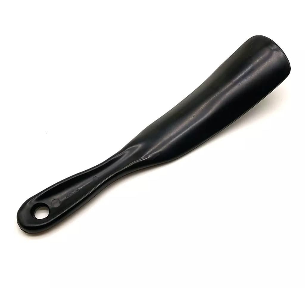 kit de 50 calçadeiras pretas plástico resistente flexível resistente praticidade para calçar seus calçados