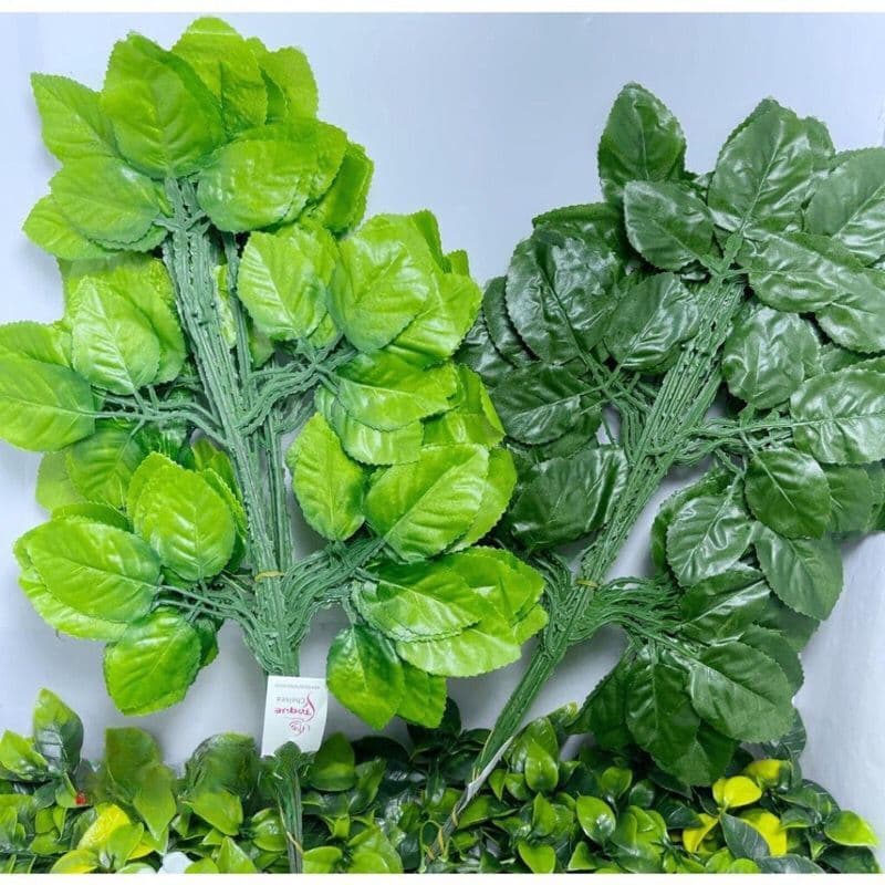 Kit 10 Folhas De Ficus/ Folhagem Artificial P/ Decoração Casamento, Arranjos, Decorar Festas pendura e planta