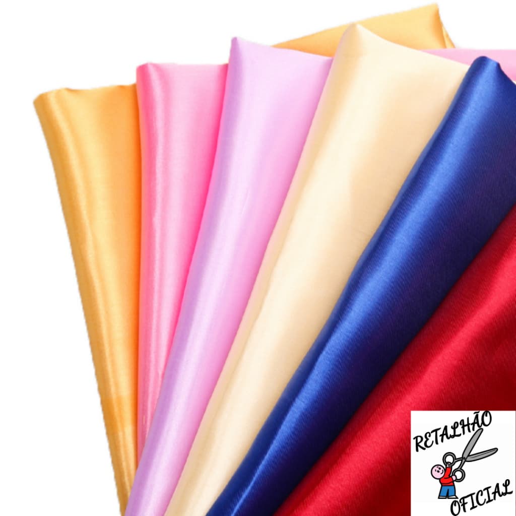 9 Metros Tecido Cetim Charmousse - 9m X 1,50