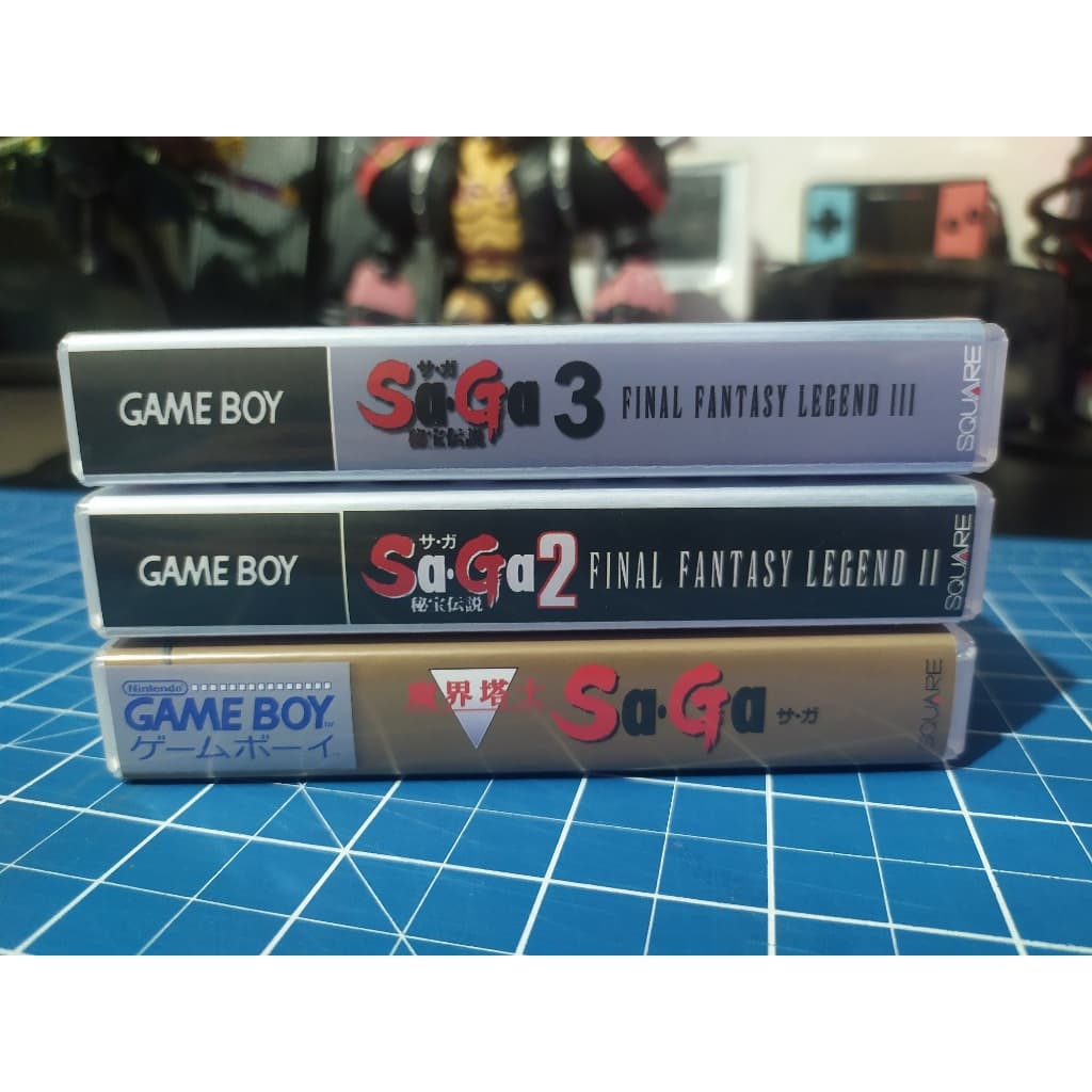 Game Boy - Trilogia Coletânea SAGA I - II - III - Encartes