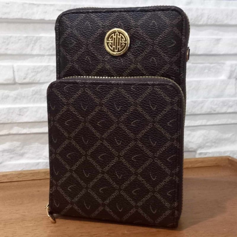 Bolsa porta celular e documentos  transversal