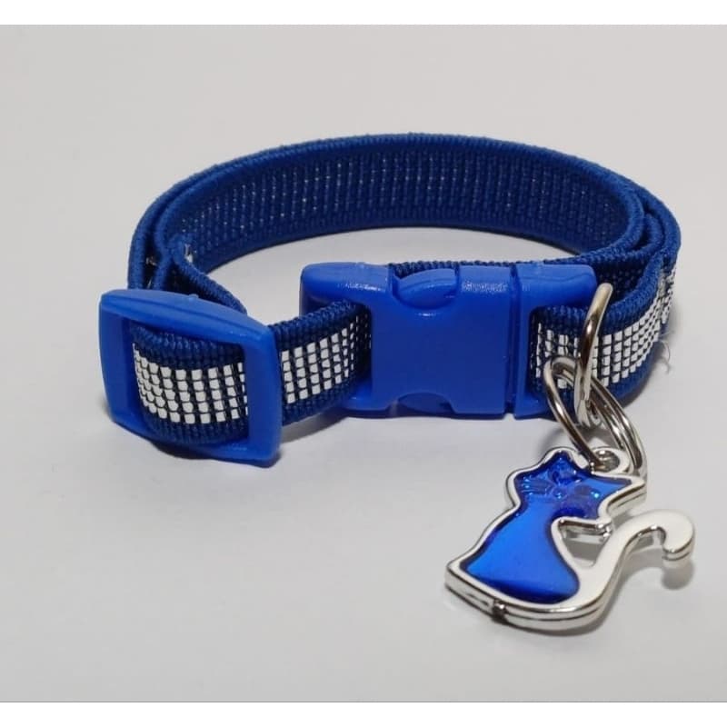 COLEIRA GATO DELUXO COLAR COM GLITTER E BRILHO COM PINGENTES