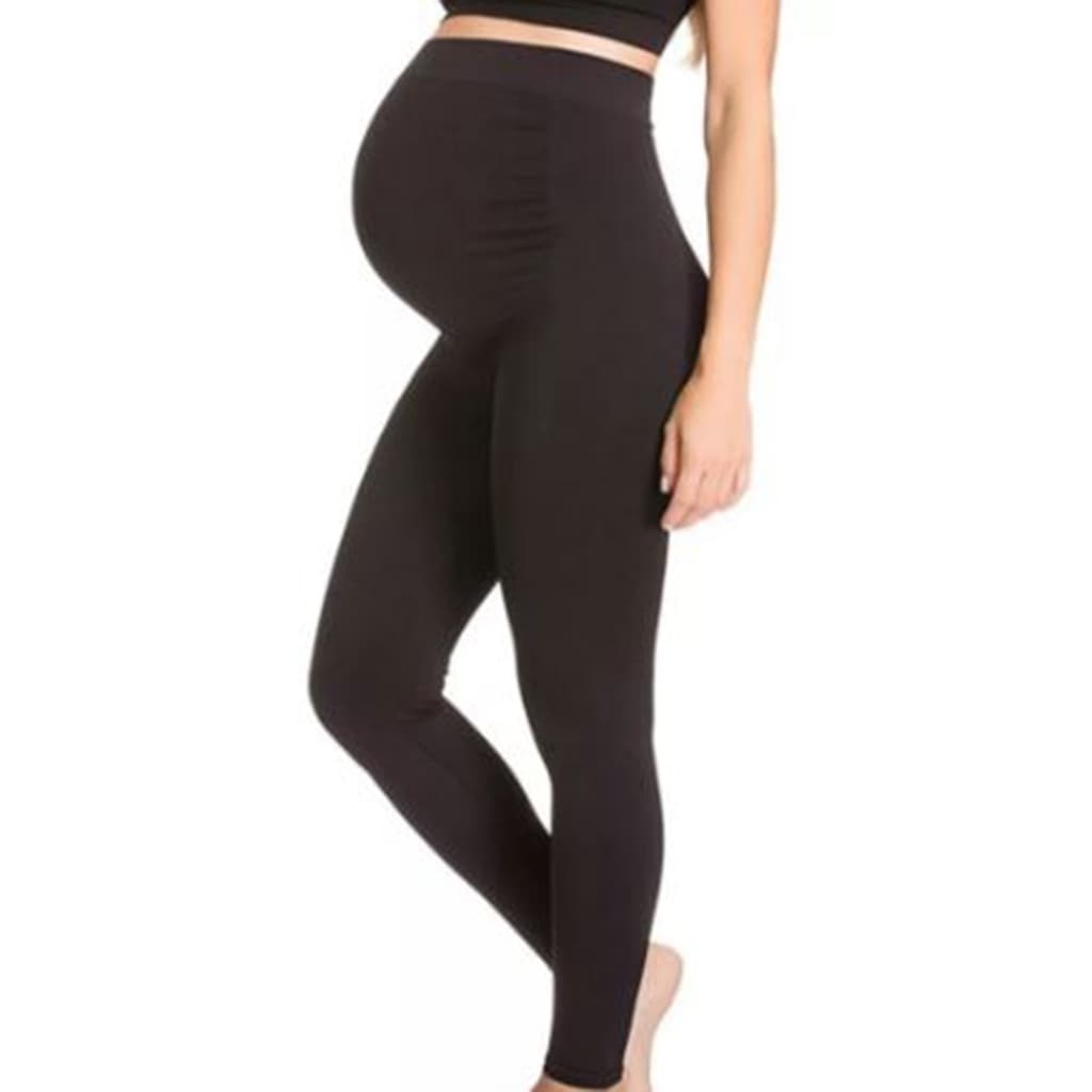 Legging Gestante Grávida Plus Size Cintura Alta Extremo Conforto Não Aperta a Barriga Linha Maternity Premium